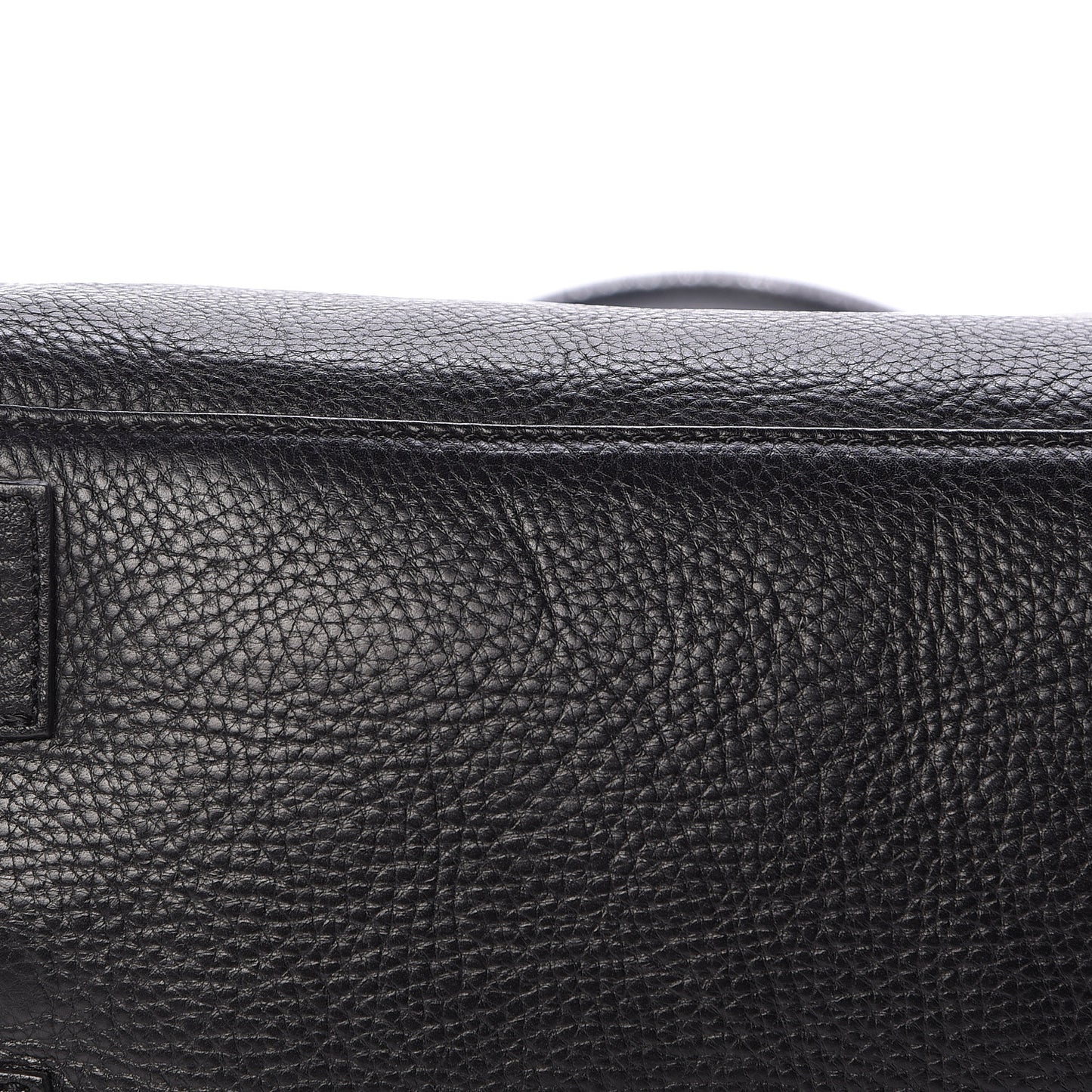 Natural Leather Bayswater Tote Black