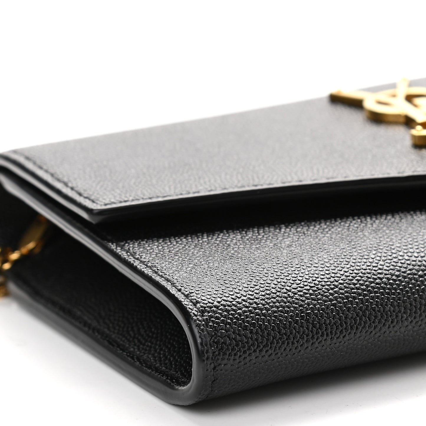 Grain De Poudre Uptown Chain Wallet Black