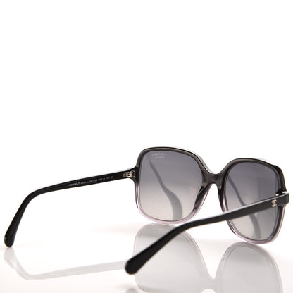Chanel Square Summer CC Sunglasses 5349 Black 4 of 8
