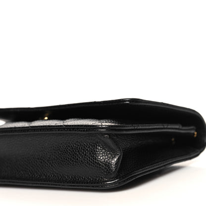 Chanel Caviar Quilted Wallet on Chain WOC Black 11 of 13