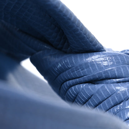 Jimmy Choo Nappa Embossed Lizard Avenue 50 Mules 37 Denim 11 of 12