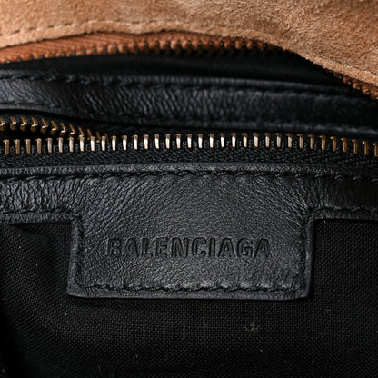 Balenciaga Waxed Suede Calfskin Classic Hardware Medium Le City Camel 5 of 9