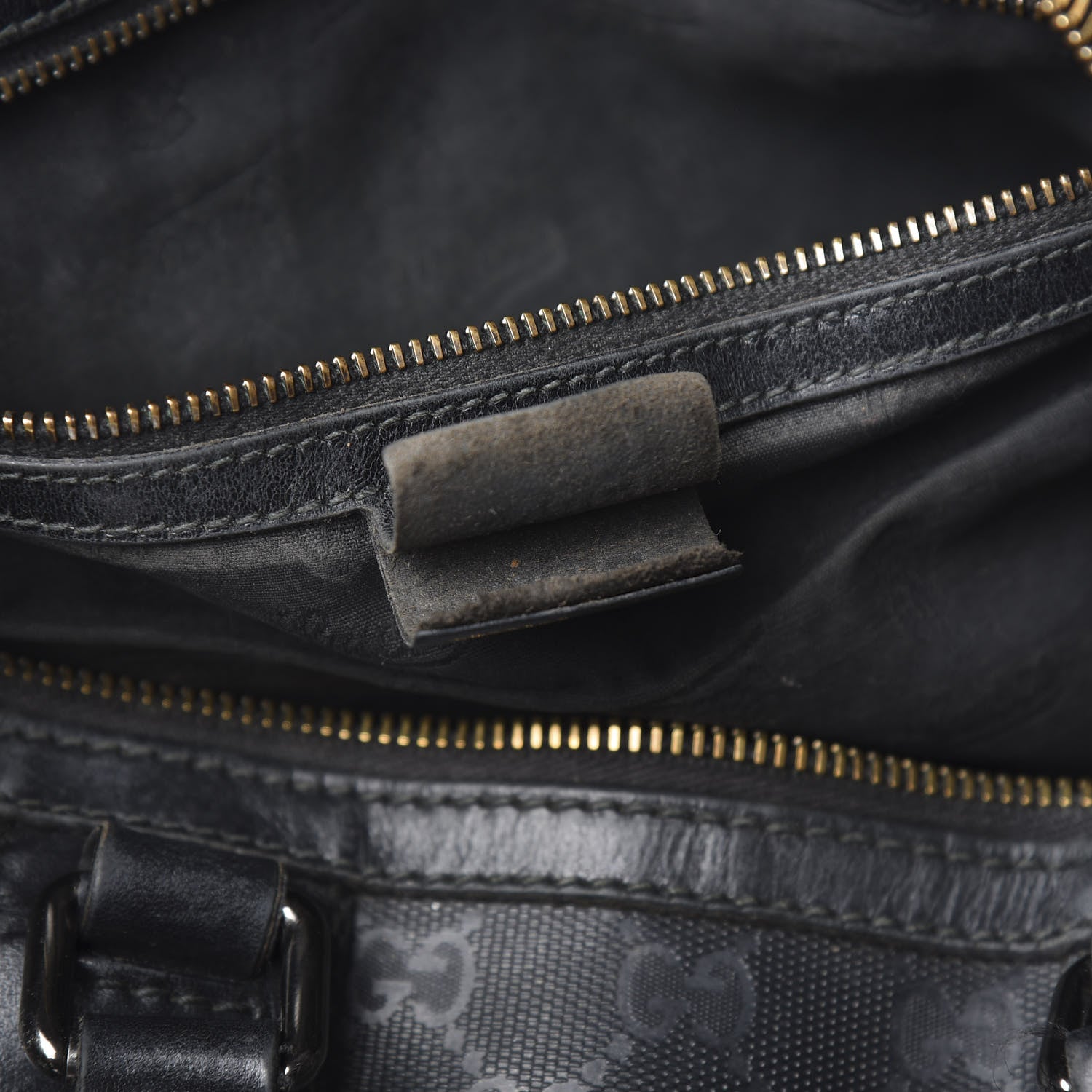 Gucci Imprime Monogram Medium Joy Stud Boston Black 5 of 14
