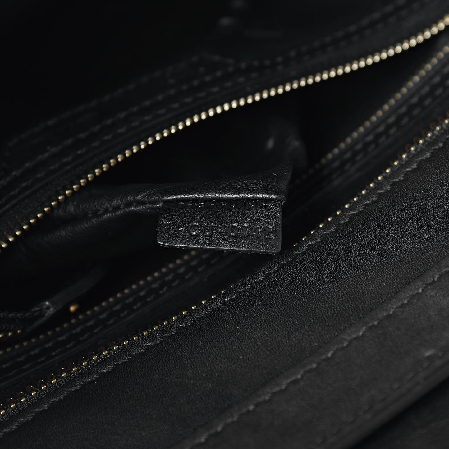 Smooth Calfskin Mini Luggage Black