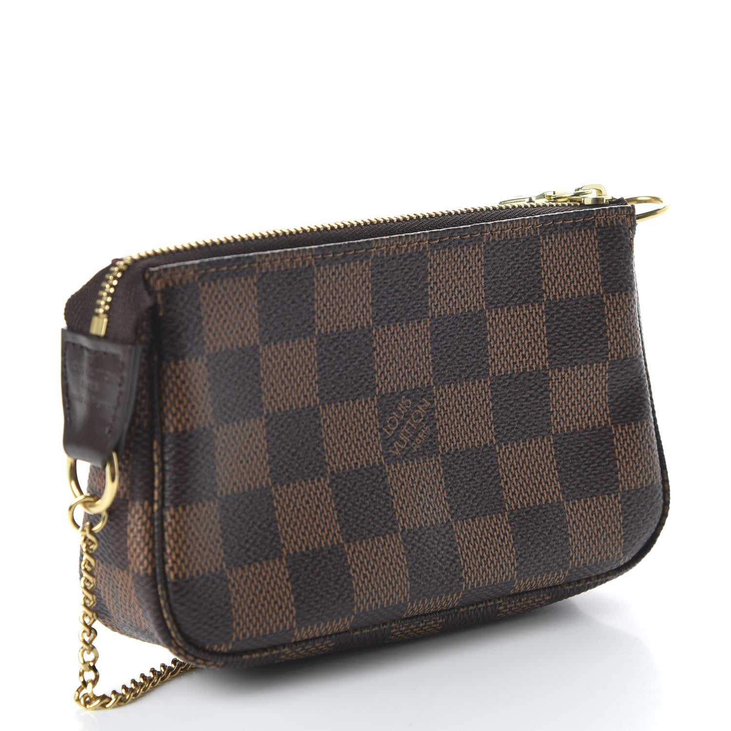 Louis Vuitton Damier Ebene Mini Pochette Accessories 3 of 10