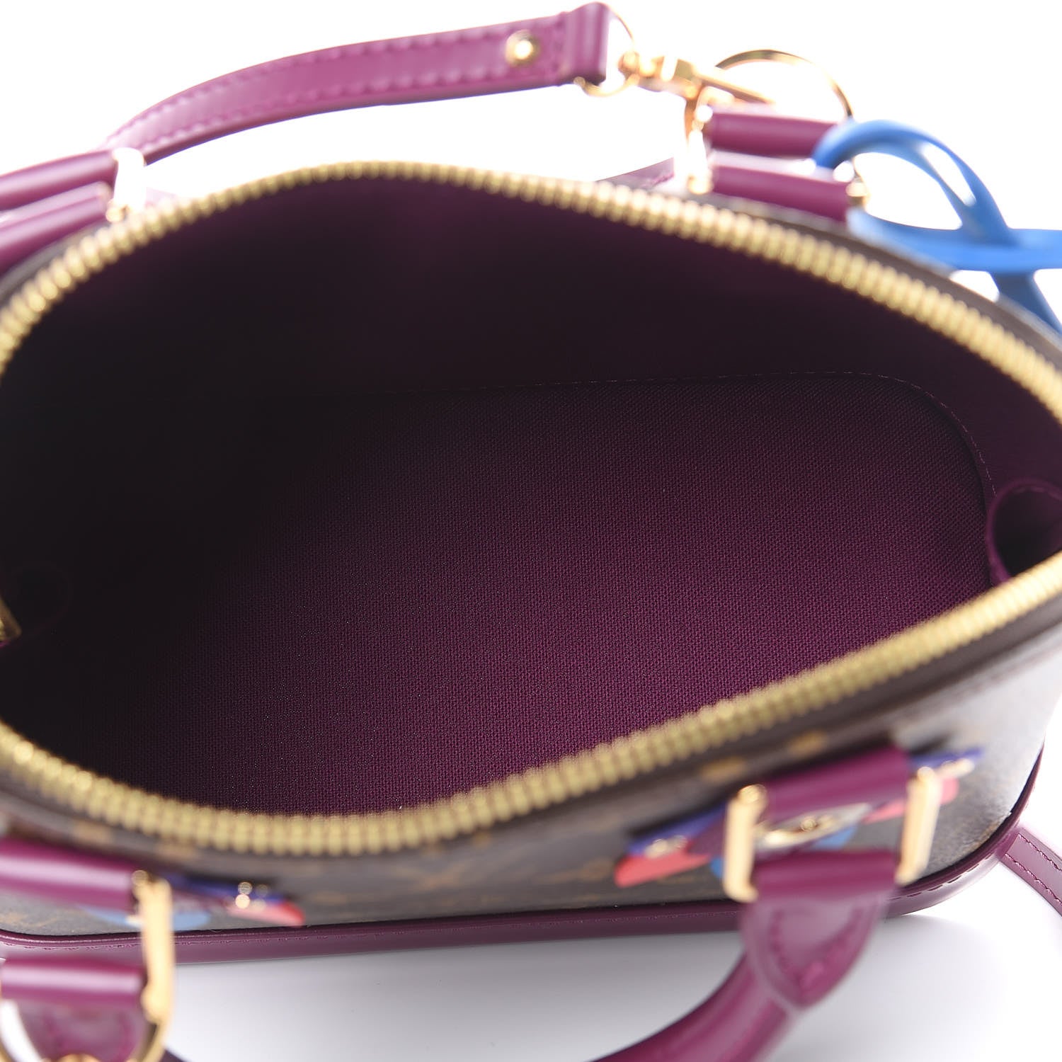 Louis Vuitton Monogram Totem Alma BB Magenta 5 of 8