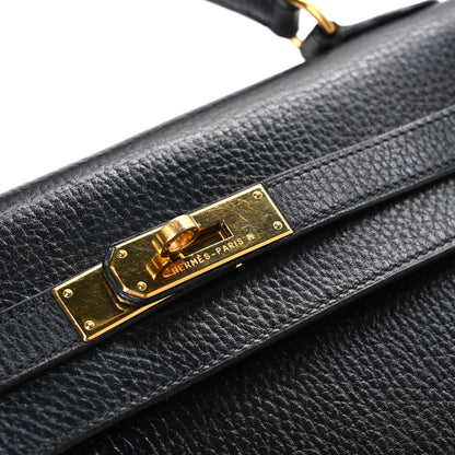 Hermes Ardennes Kelly Sellier 32 Black 12 of 15