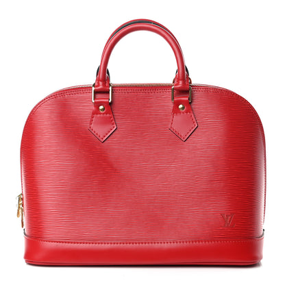 Louis Vuitton Epi Alma PM Rouge 1 of 10