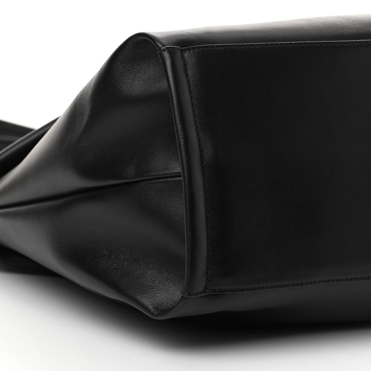 Calfskin Judy East West Tote Black