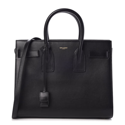 Saint Laurent Calfskin Small Sac De Jour Black 1 of 9