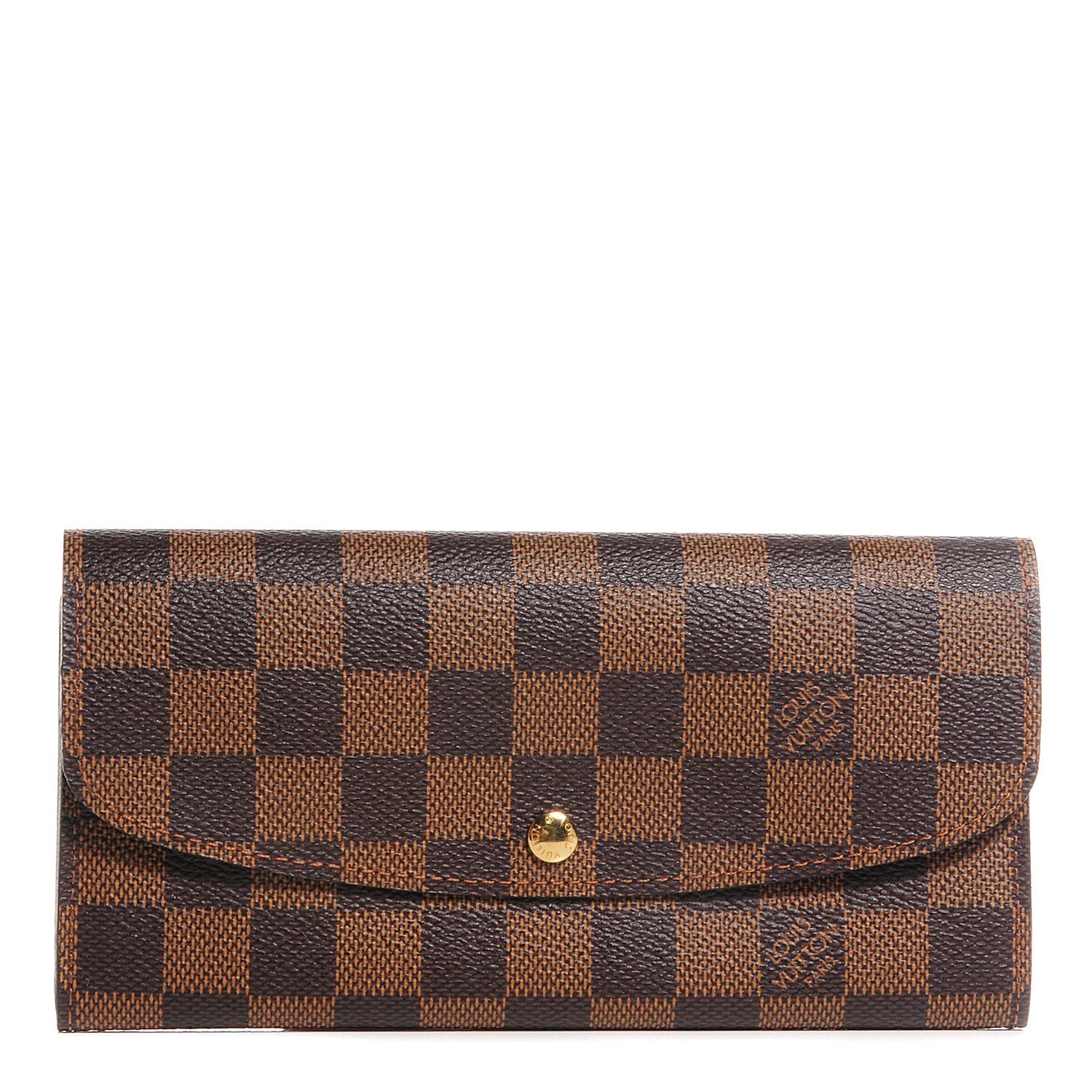 Louis Vuitton Damier Ebene Emilie Wallet 1 of 8