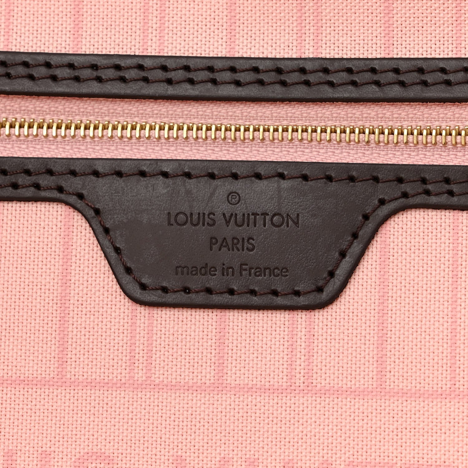 Louis Vuitton LOUIS VUITTON Damier Ebene Neo Neverfull MM Rose Ballerine 6 of 9