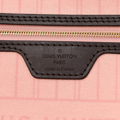 Louis Vuitton LOUIS VUITTON Damier Ebene Neo Neverfull MM Rose Ballerine 6 of 9