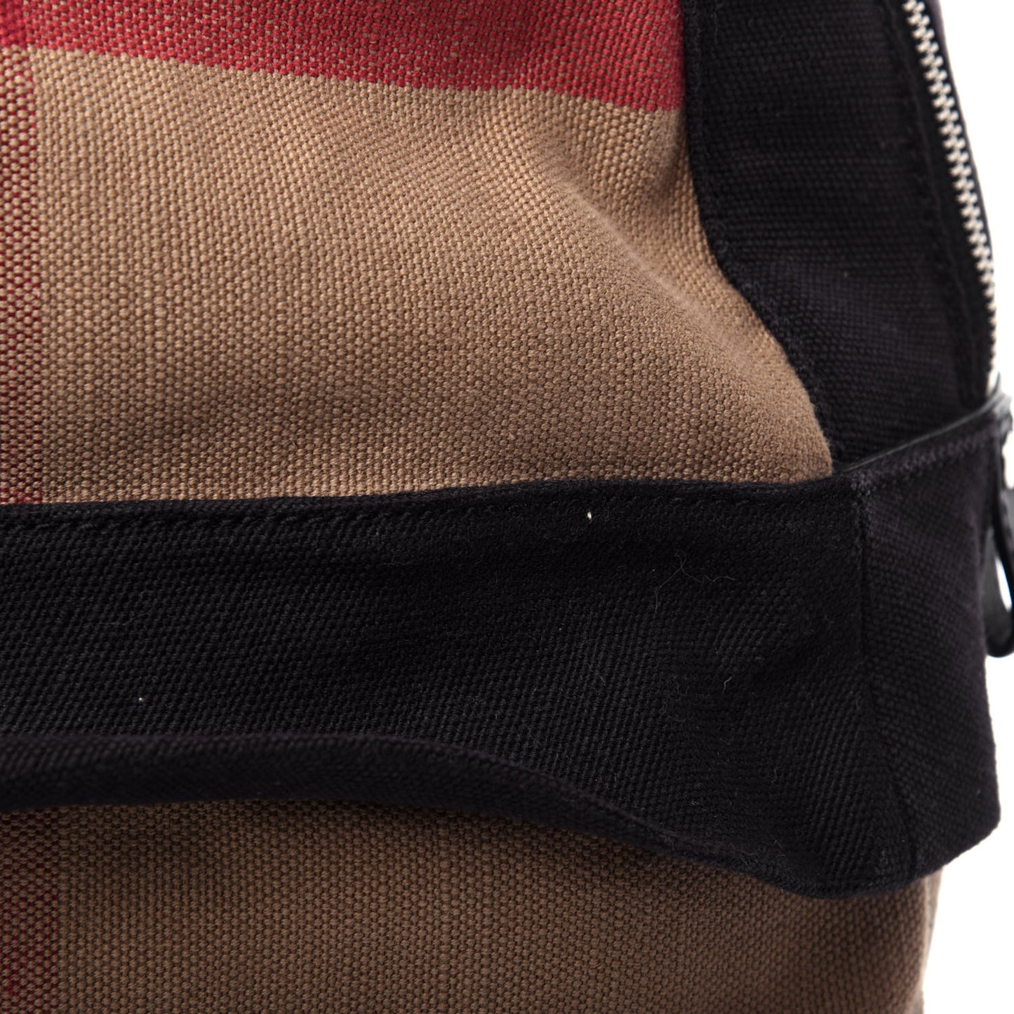 Jute Calfskin Mega Check Children's Backpack