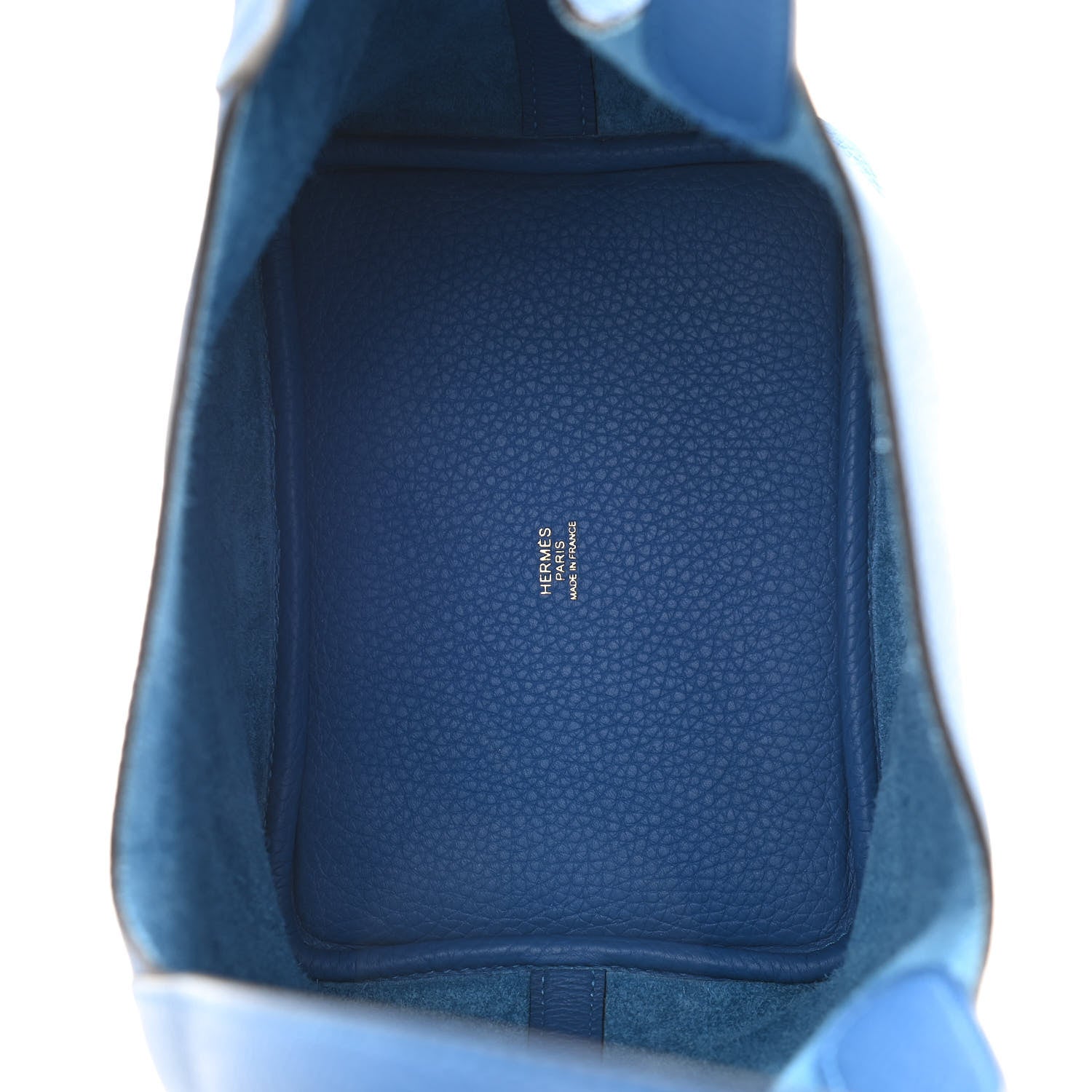 Hermes Taurillon Clemence Picotin Lock 18 PM Mykonos 5 of 11