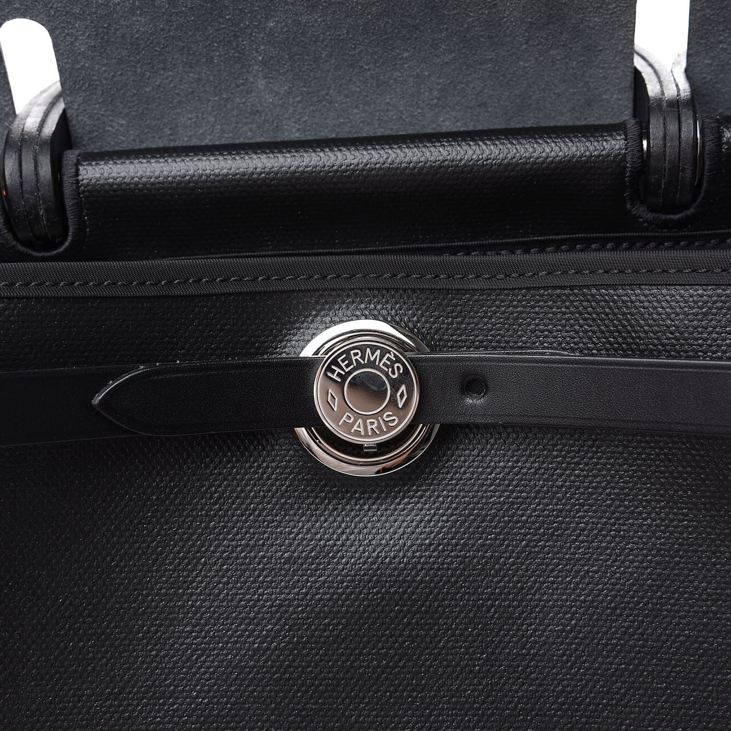 Toile H Berline Vache Hunter Herbag Zip 39 MM Black Ecru