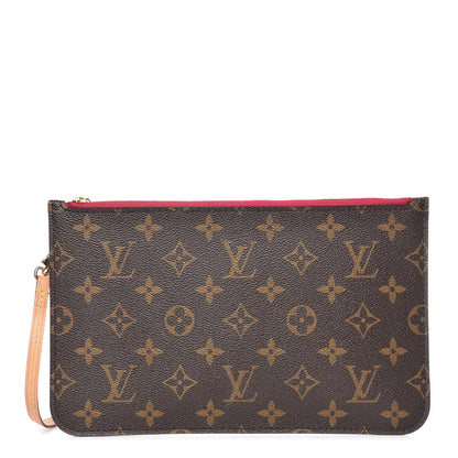 Louis Vuitton Monogram Neverfull MM GM Pochette Pivoine 1 of 8