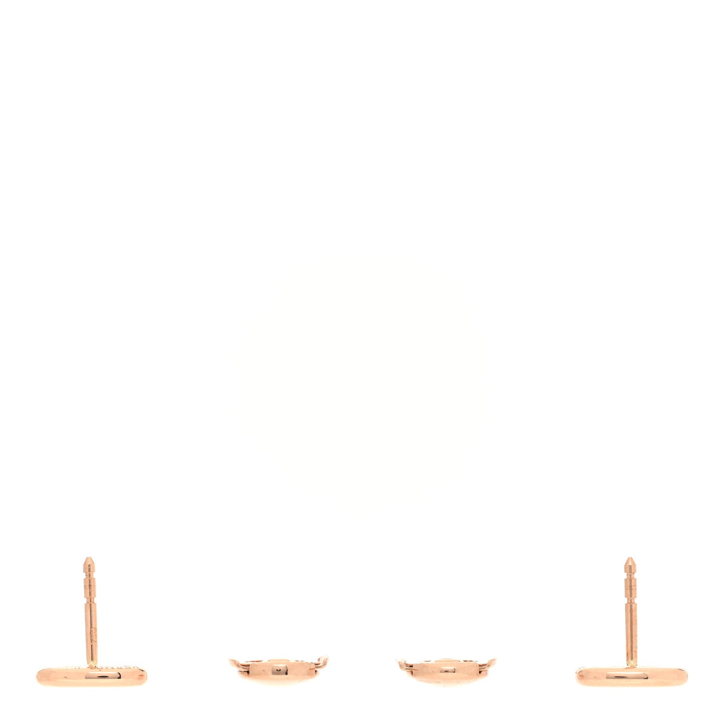 18K Rose Gold TPM Farandole Stud Earrings