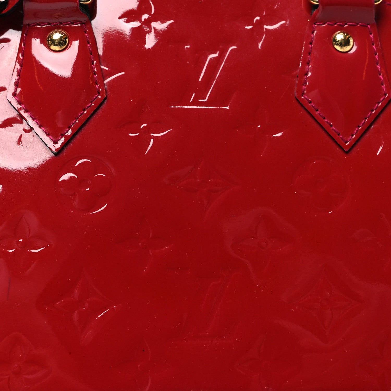 Louis Vuitton Vernis Alma BB Rose Indien 7 of 9