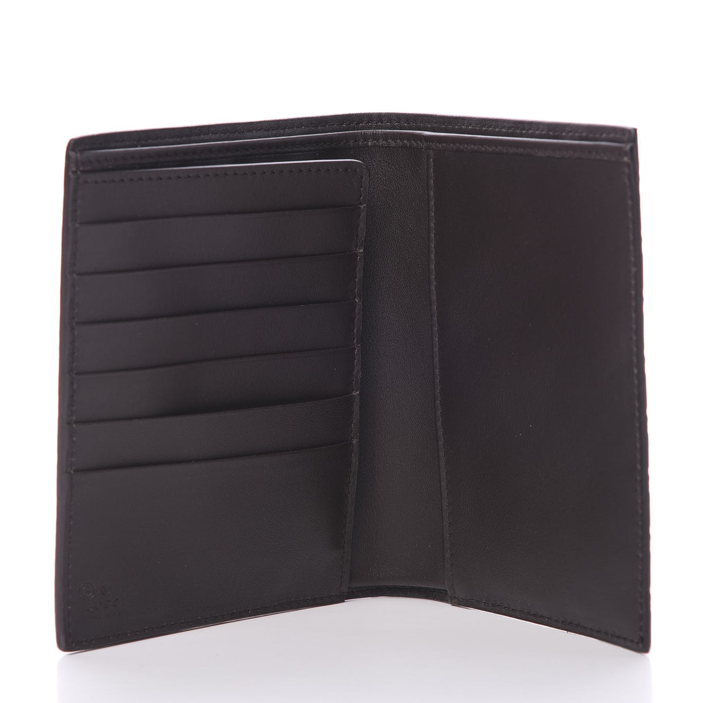 Microguccissima Passport Case Black