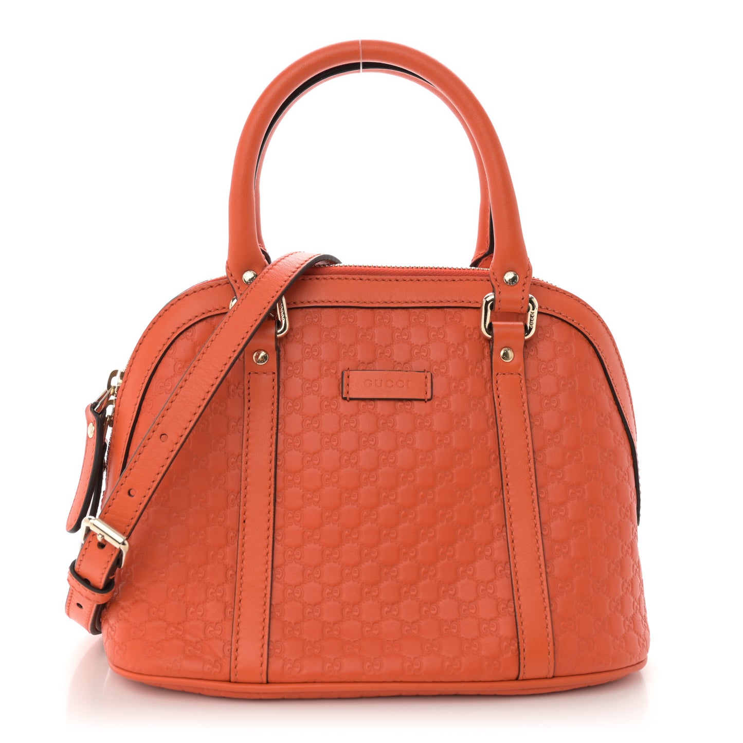 Microguccissima Mini Dome Bag Sun Orange