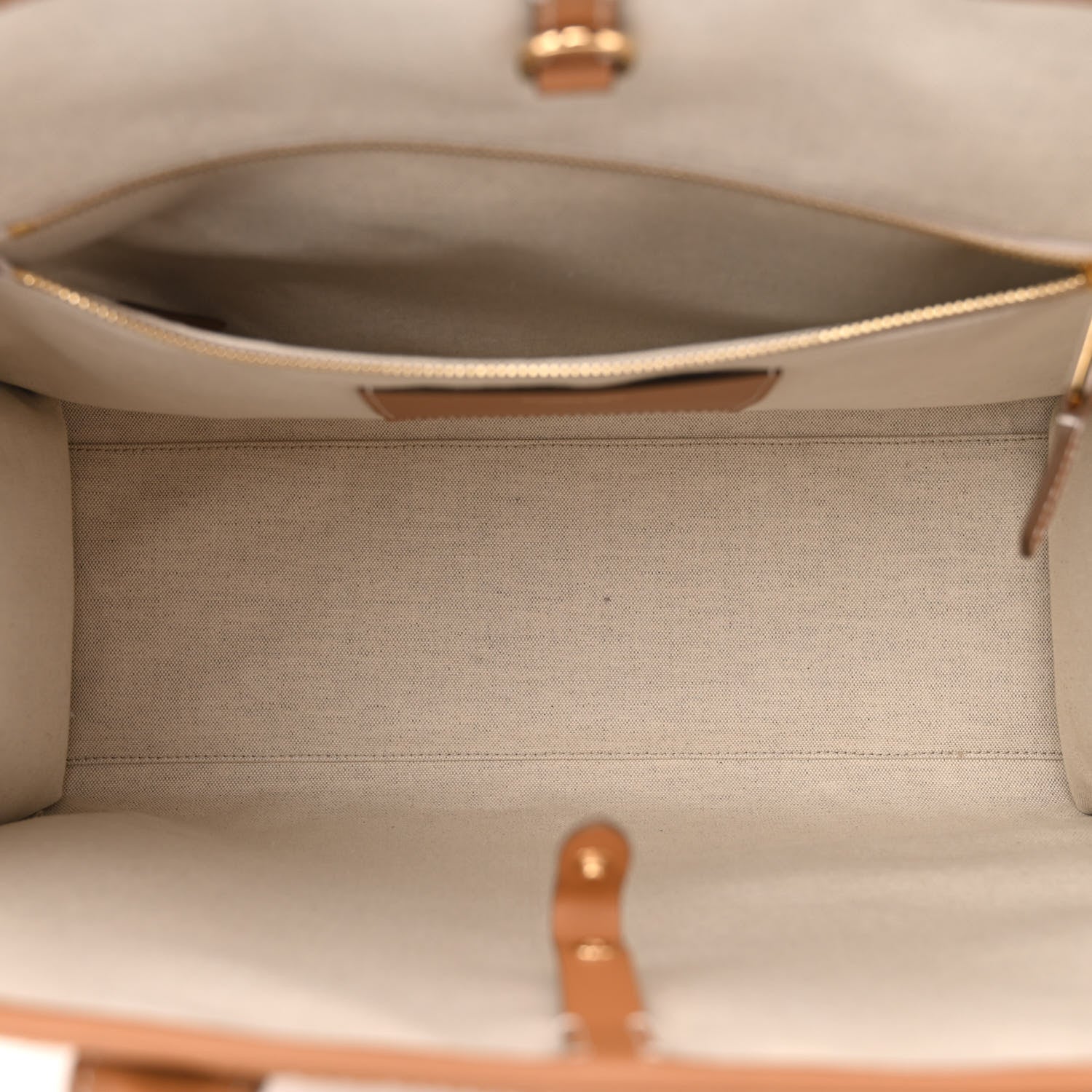 Burberry Raffia Calfskin Large Freya Tote Natural 5 of 10