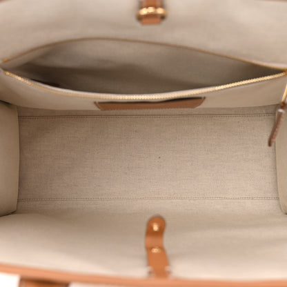 Burberry Raffia Calfskin Large Freya Tote Natural 5 of 10