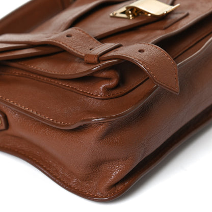 Proenza Schouler Lambskin Tiny PS1 Satchel Saddle 12 of 12