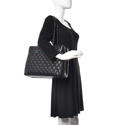 Chanel Caviar Quilted City Shopping Tote Black 2 of 11