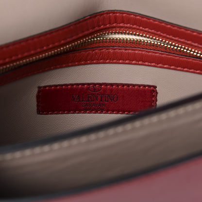 Valentino Garavani Nappa Rockstud Wristlet Clutch Rosso Valentino 7 of 8