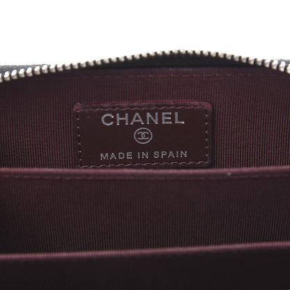 Chanel Caviar Quilted Zip Coin Purse Black 6 of 8