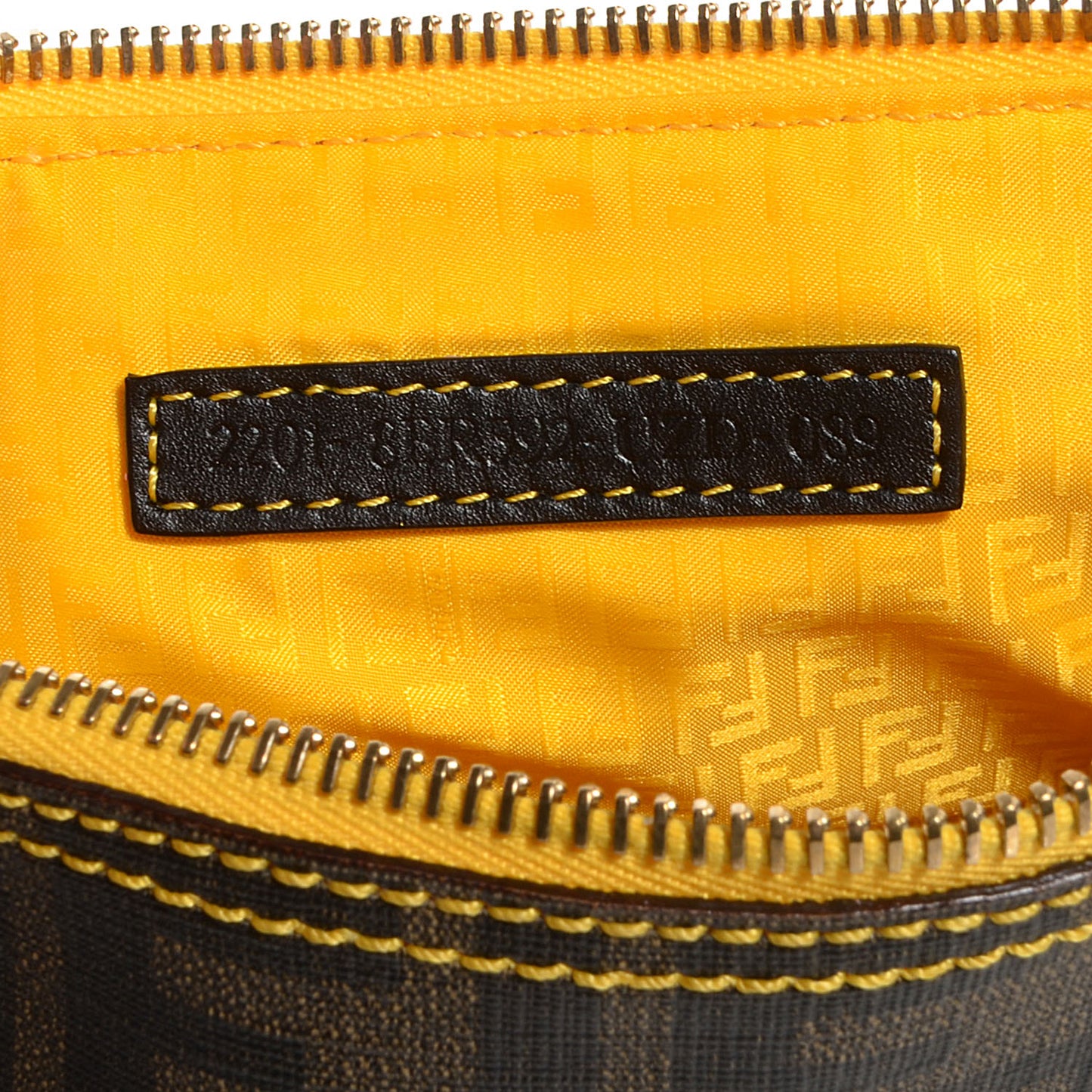 Zucca Spalmati Pochette Tobacco Giallo