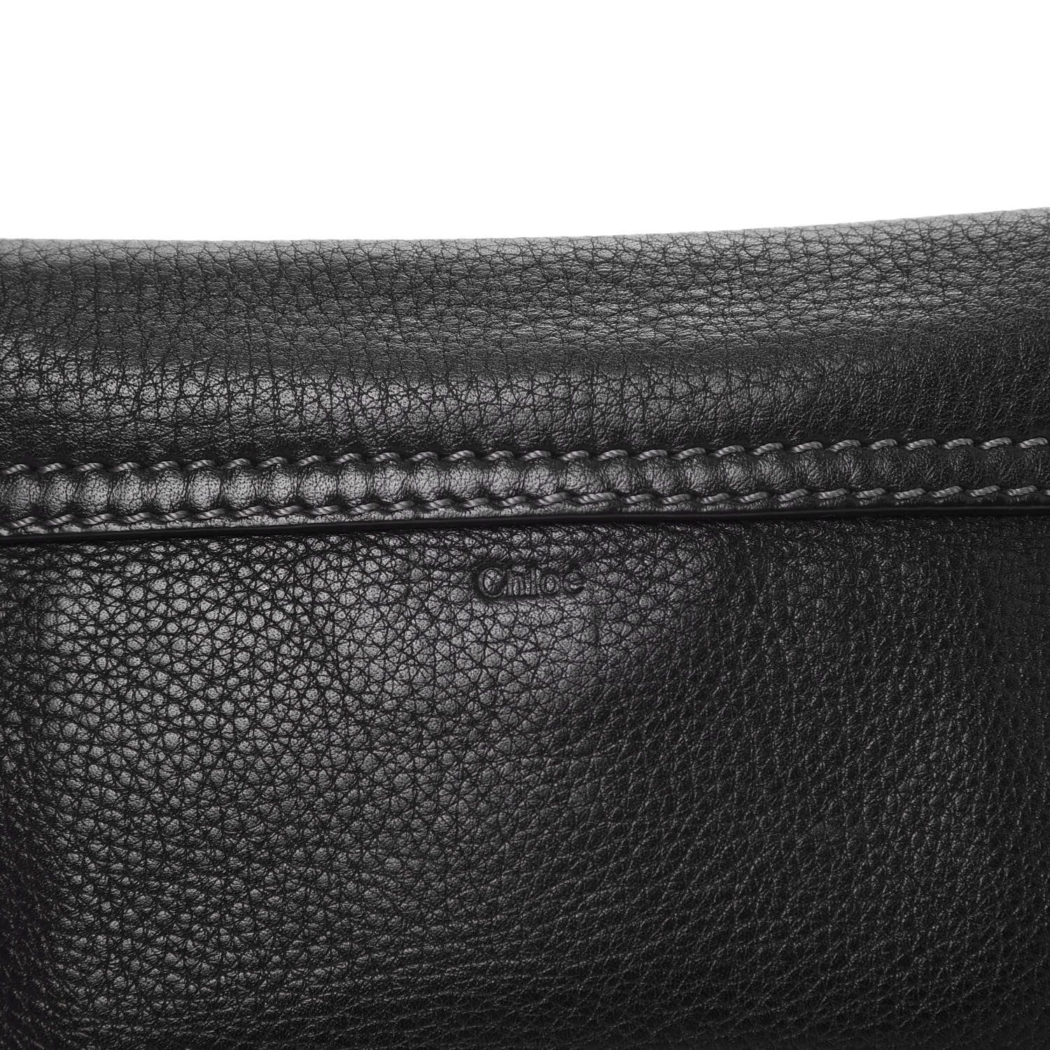 Chloe Calfskin Marcie Pochette Crossbody Bag Black 9 of 9