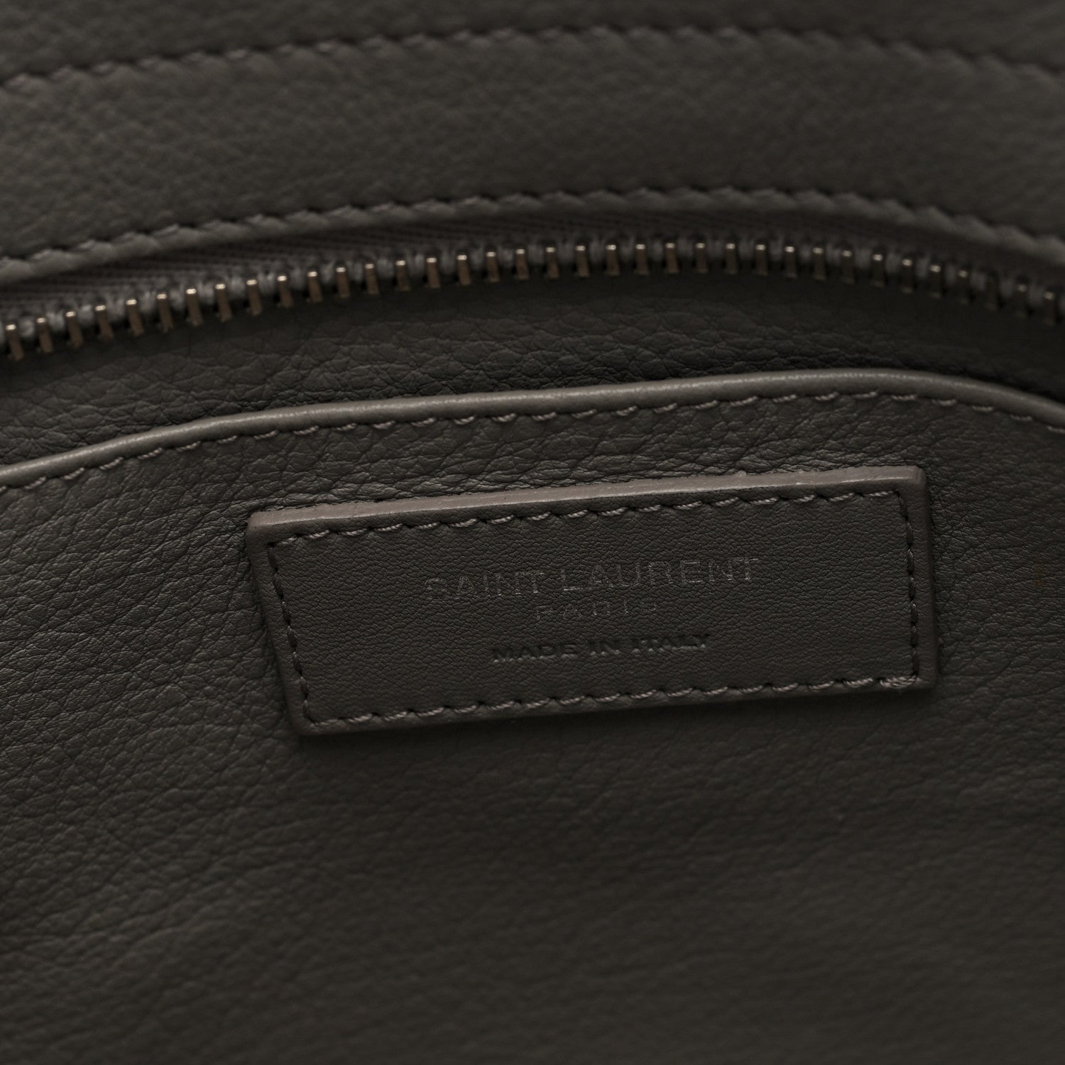 Saint Laurent Calfskin Baby Monogram Downtown Cabas 6 of 10