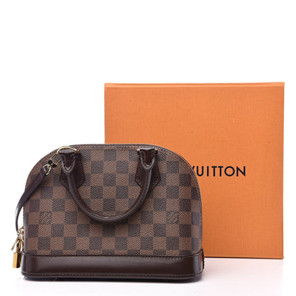 Louis Vuitton Damier Ebene Alma BB 11 of 11