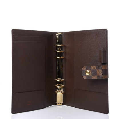 Louis Vuitton Damier Ebene Large Ring Agenda Cover 5 of 6