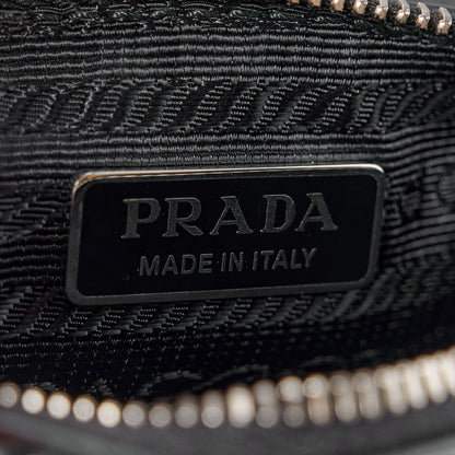 Prada Sequin Rete Paillettes Small Tote Bag Black 10 of 13