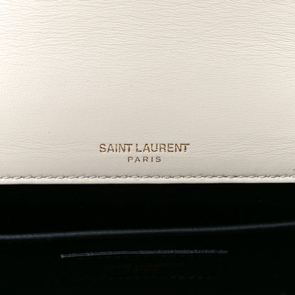 Saint Laurent Boucle Tweed Monogram Medium Jamie White 5 of 11