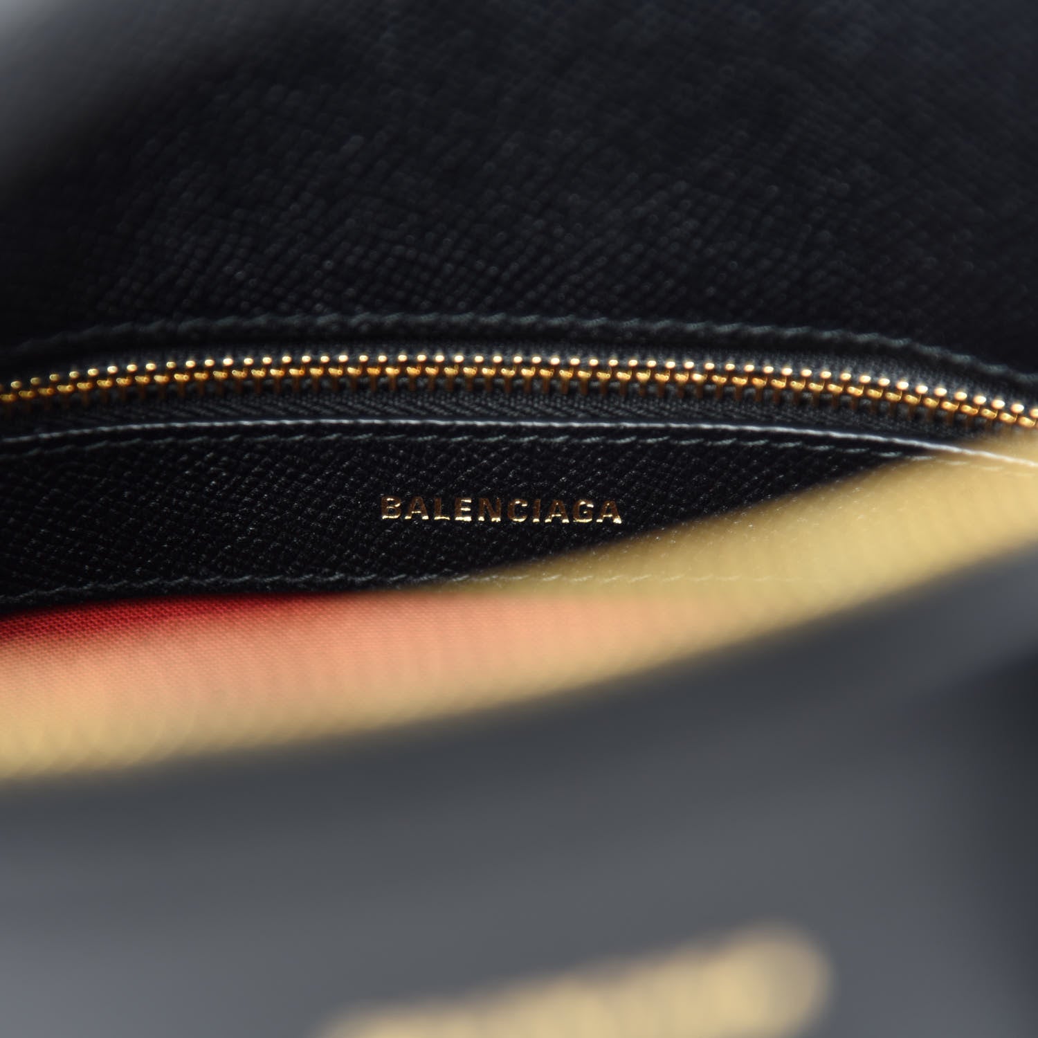 Balenciaga Signature Grained Calfskin Logo S Ville Top Handle Bag Black 8 of 10