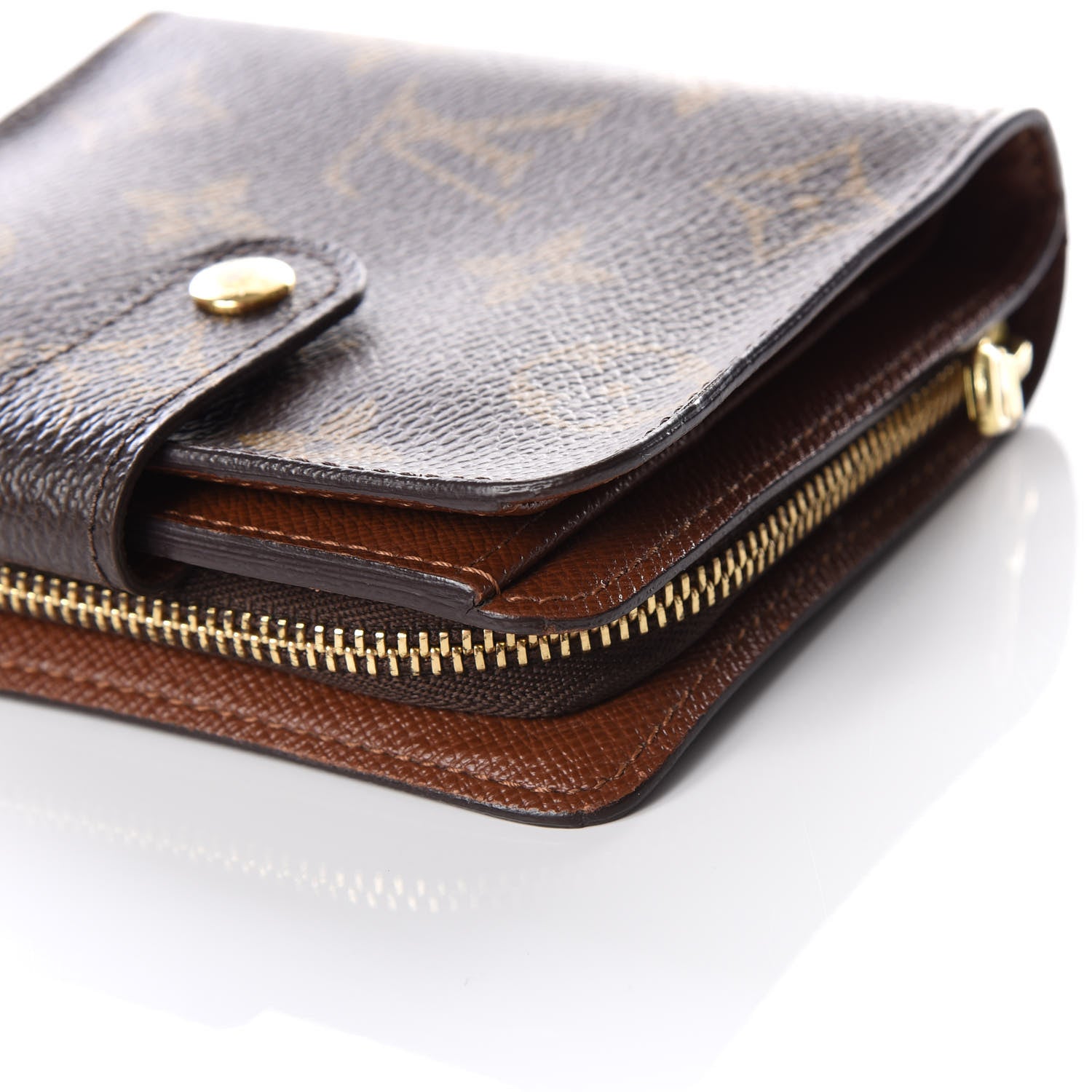 Louis Vuitton Monogram Compact Zippe Zipped Wallet 11 of 12