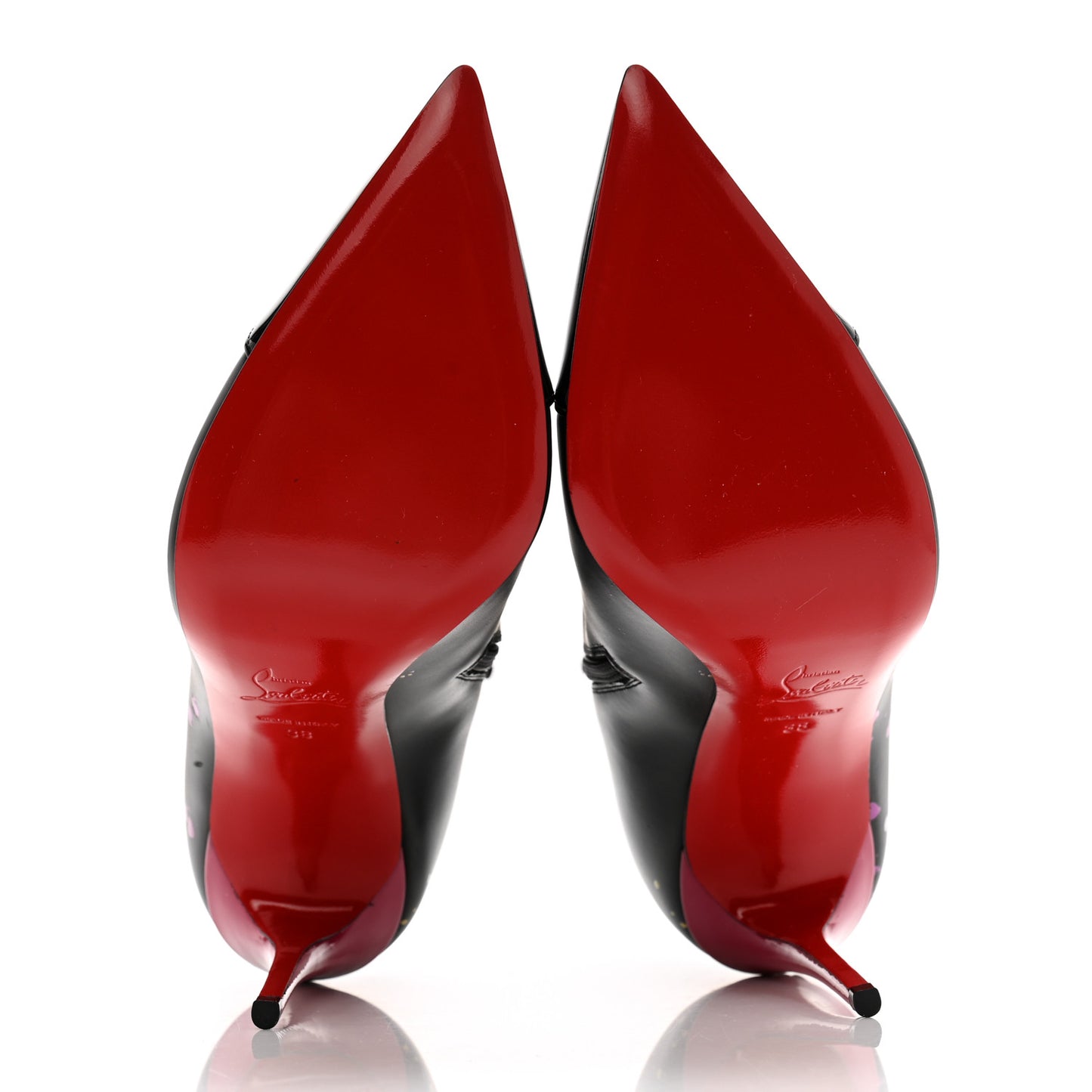 Calfskin In Love 100 Booties 38 Black