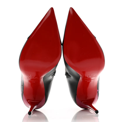 Christian Louboutin Calfskin In Love 100 Booties 38 Black 5 of 7