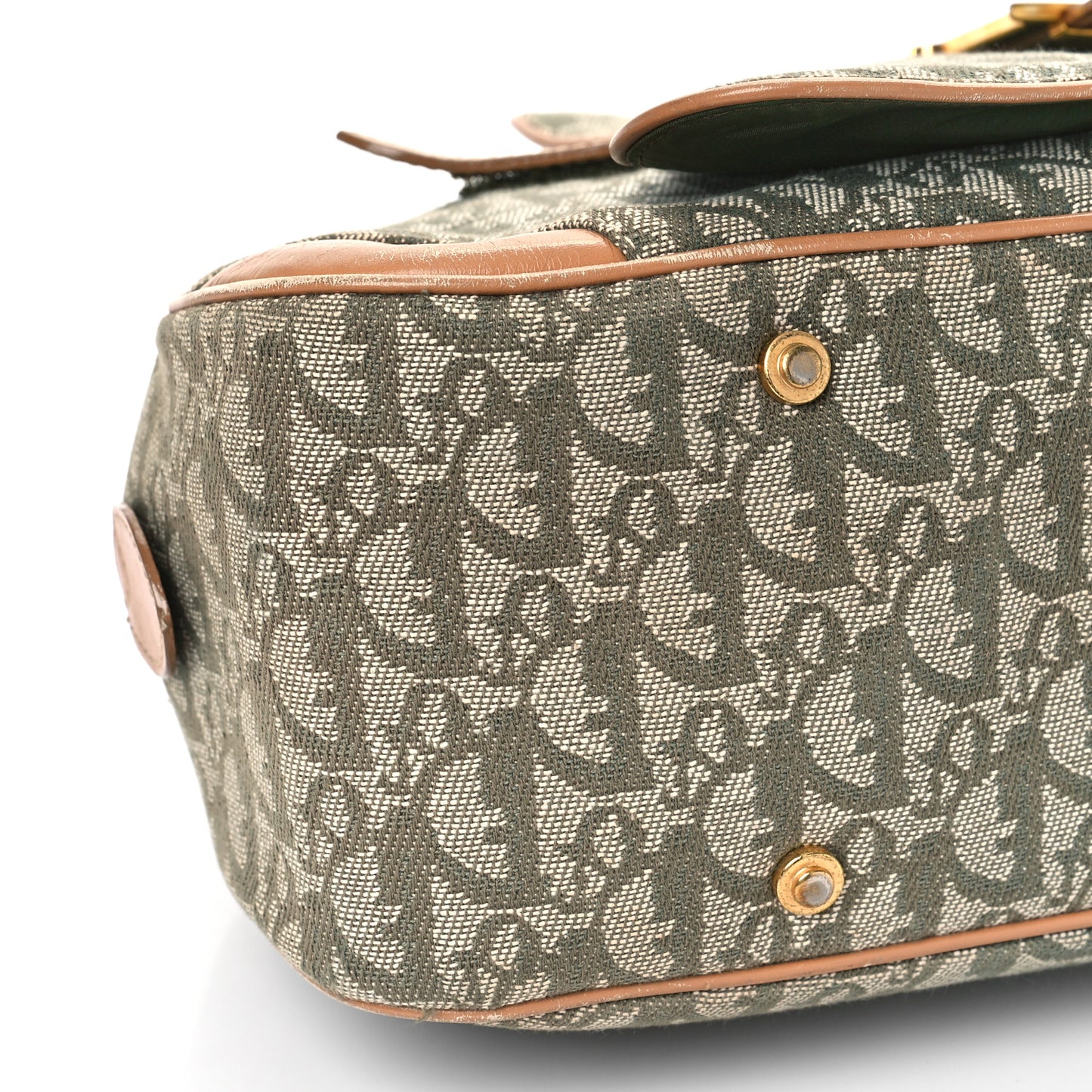 Monogram Saddle Bowler Green