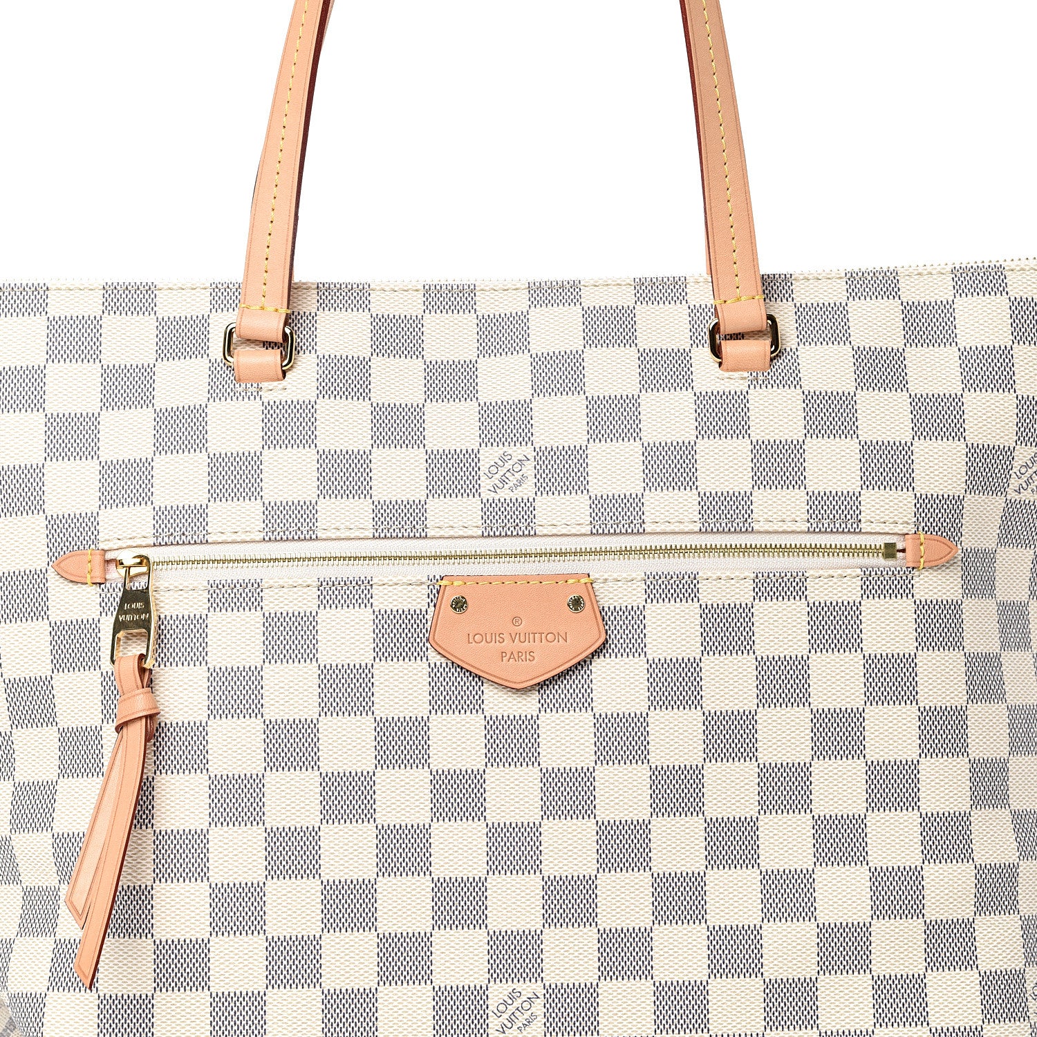Louis Vuitton Damier Azur Iena MM 6 of 8