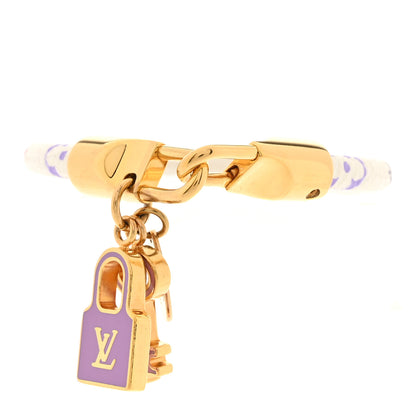 Louis Vuitton Monogram Multicolor Luck It Bracelet 19 White 1 of 7