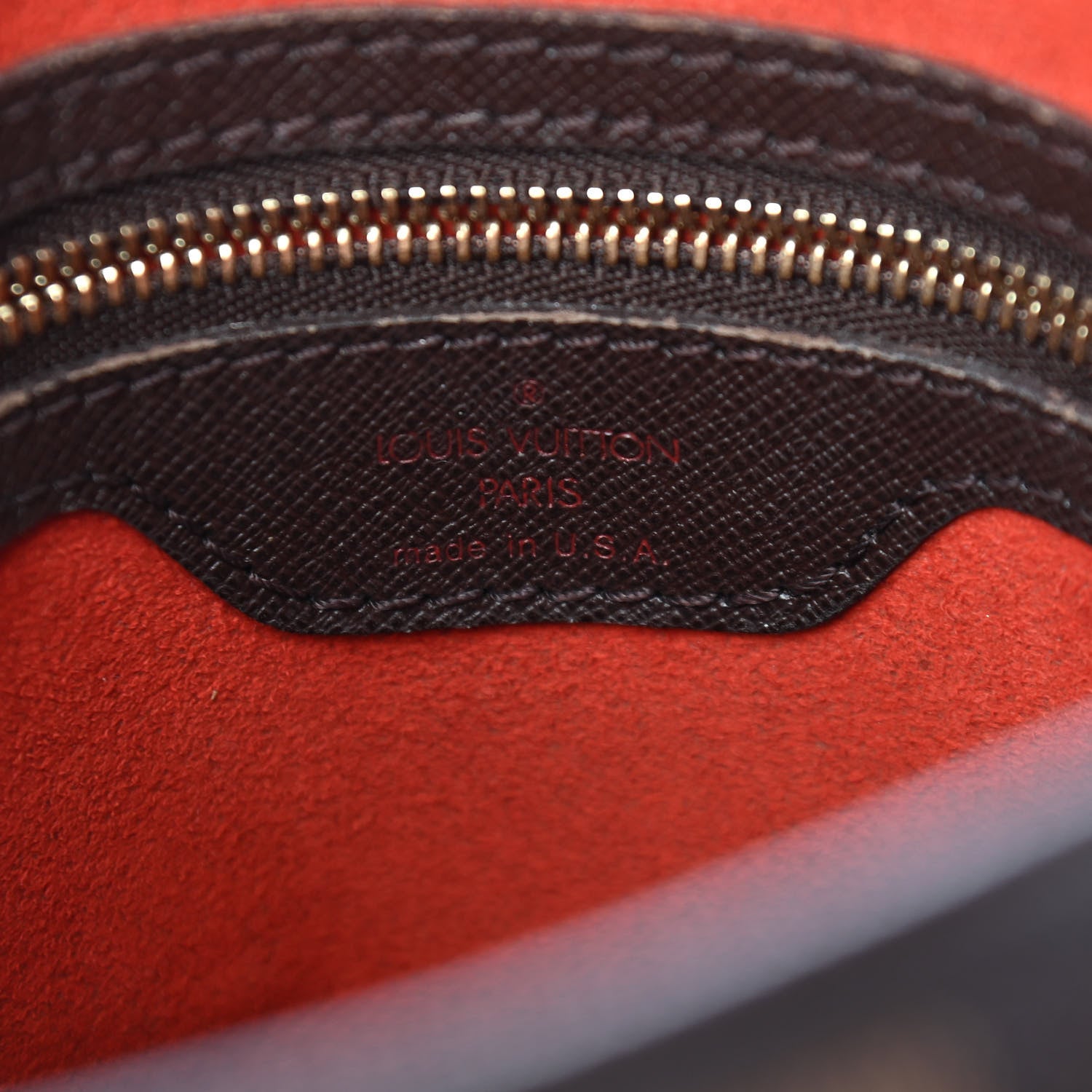 Louis Vuitton Damier Ebene Marais Bucket 23 8 of 11