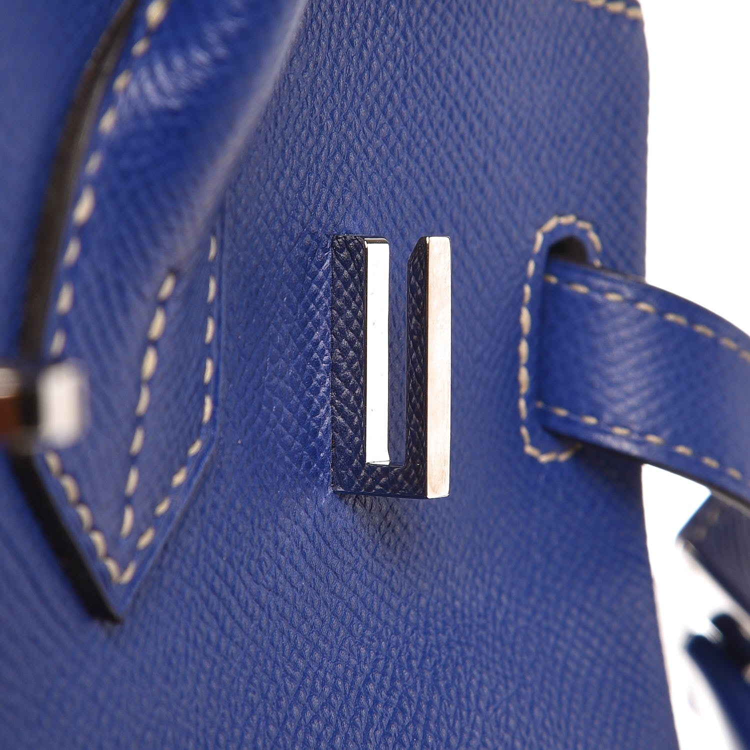 Hermes Epsom Candy Birkin 30 Bleu Electrique Mykonos 32 of 32