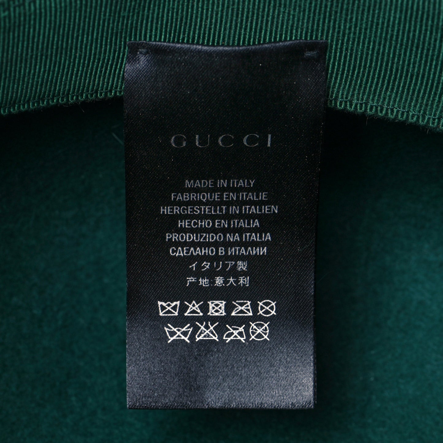 Velvet Beret Hat Green
