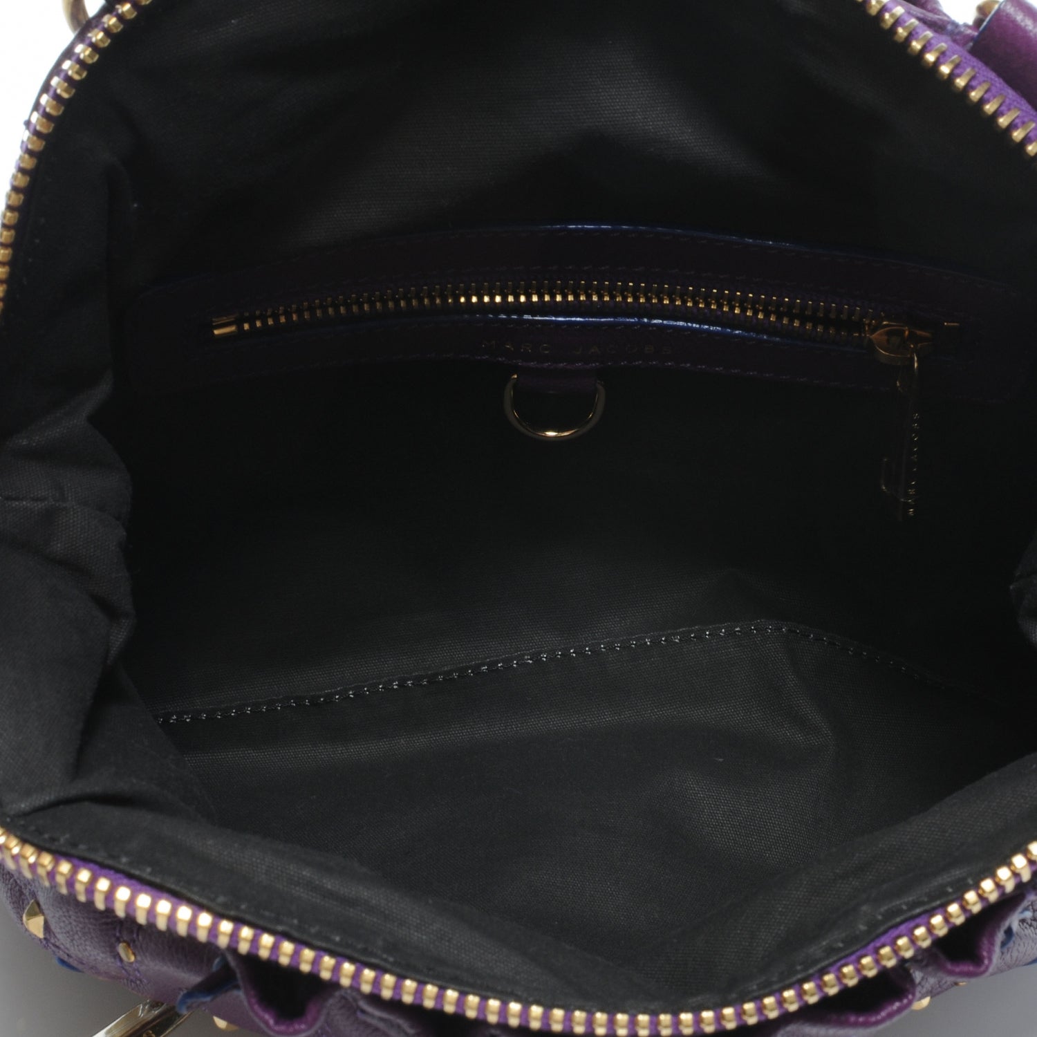 Marc Jacobs Quilted Leather Stardust Rock Shoulder Bag Purple 5 of 7