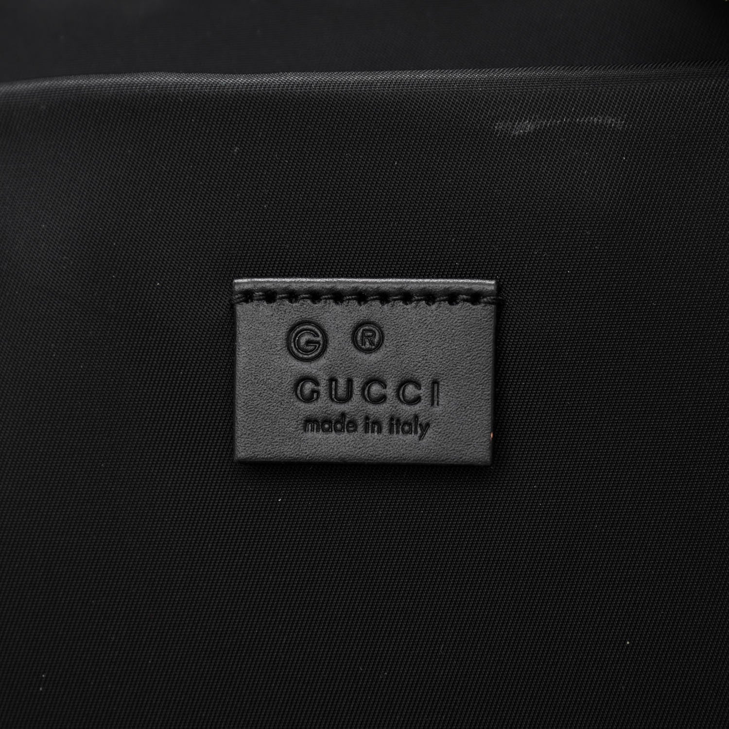 Gucci Techno Canvas Web Backpack Black 6 of 9